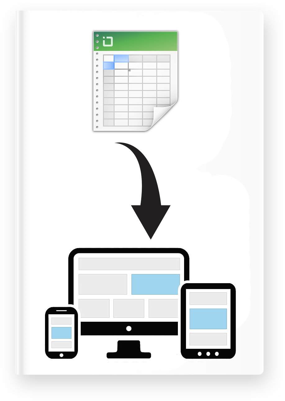 Excel to Web App by WorkFap